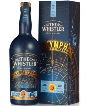 The Whistler Dark Symphony Cognac Cask Finish Boann Distillery Blended Irish Whiskey flaske